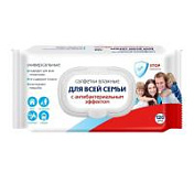 цена САЛФЕТКИ ВЛАЖНЫЕ ДЛЯ ВСЕЙ СЕМЬИ АНТИБАКТЕРИАЛЬНЫЕ №120 С КЛАПАНОМ в Доброй Аптеке купить САЛФЕТКИ ВЛАЖНЫЕ ДЛЯ ВСЕЙ СЕМЬИ АНТИБАКТЕРИАЛЬНЫЕ №120 С КЛАПАНОМ в Доброй Аптеке